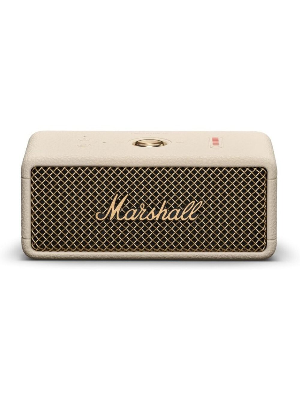 Portable Waterproof Bluetooth Speaker - Stylish Cream Color, Great Sound Quality